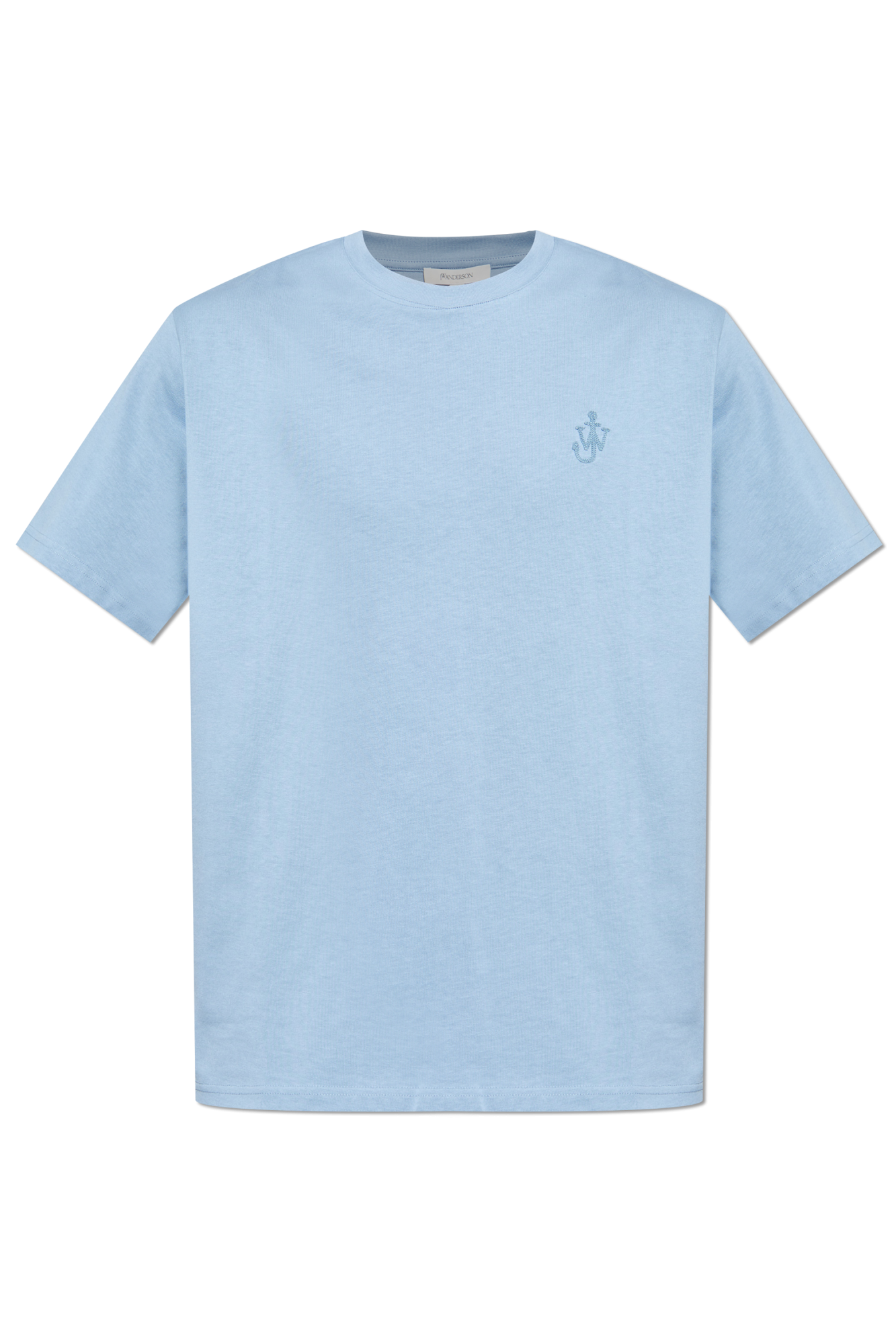 Light blue T-shirt with logo JW Anderson - Vitkac AS